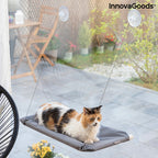 Catlax InnovaGoods ablakra rögzíthető macskafüggőágy – napozóhely kilátással