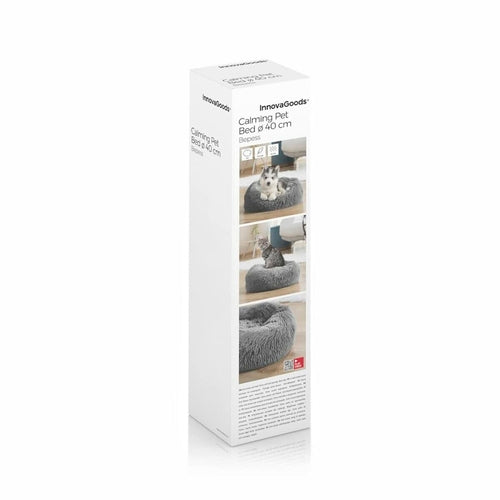 Bepess InnovaGoods pihe-puha, nyugtató kisállatfekhely – Ø 60 cm