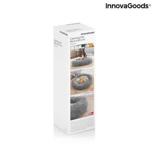 Bepess InnovaGoods pihe-puha, nyugtató kisállatfekhely – Ø 60 cm